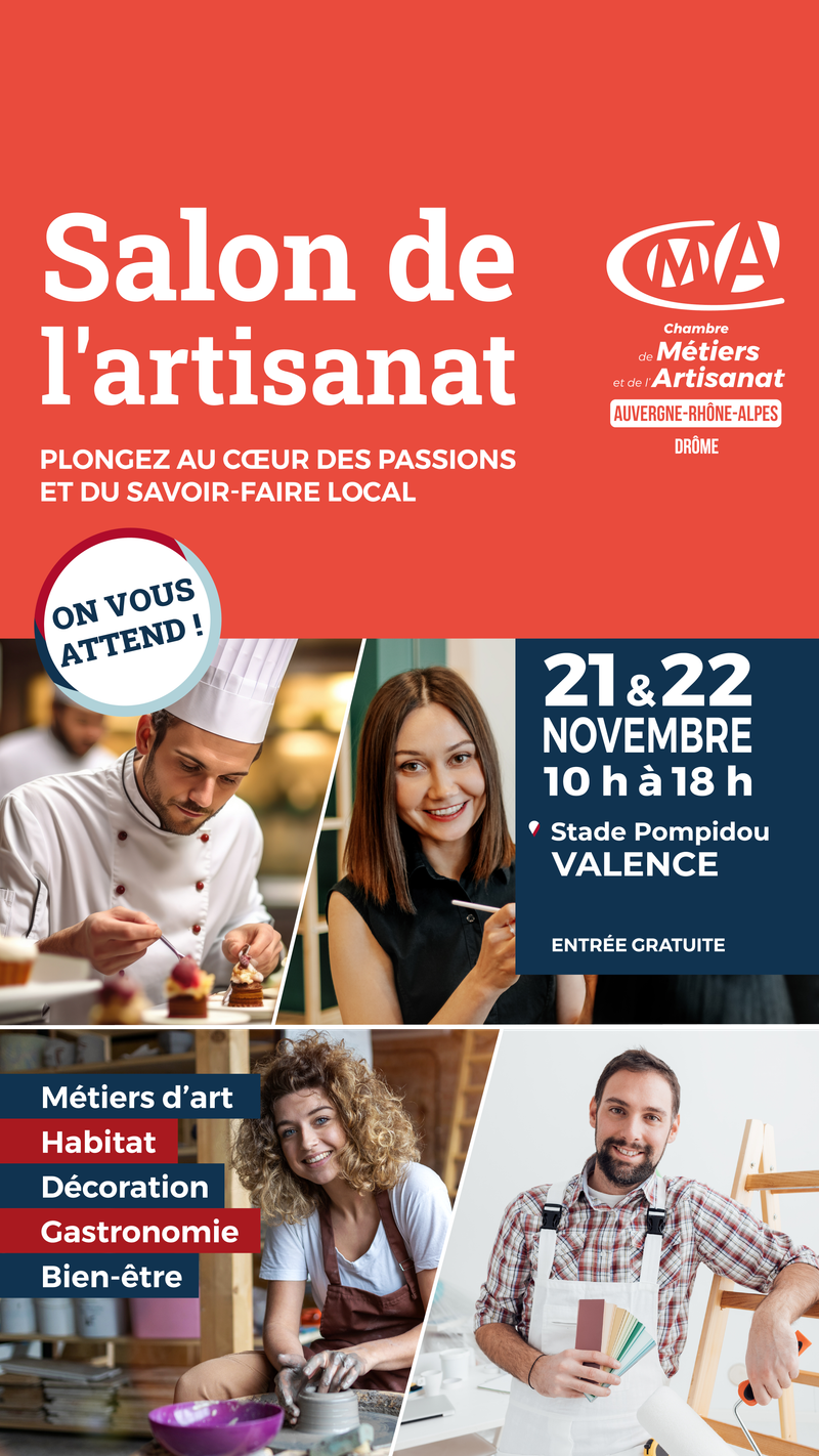 De nouvelles créations à découvrir au Salon de l’Artisanat de Valence 2026