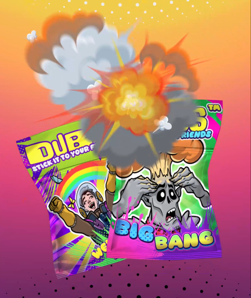 DUBS — Animated Introduction to the Sticker Collection Feature