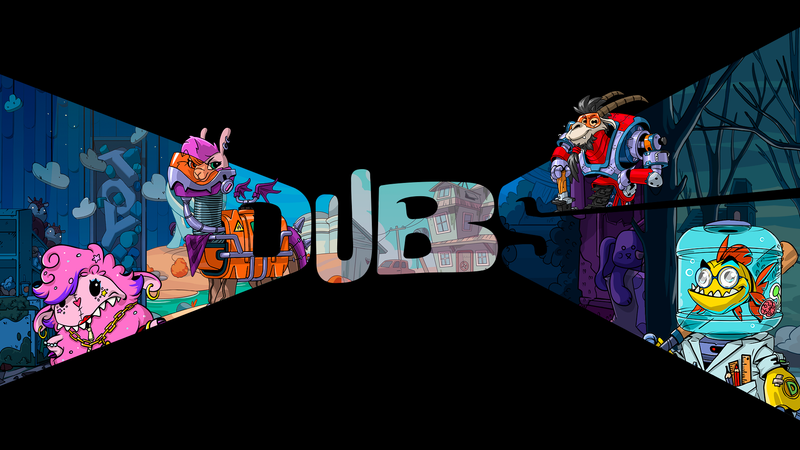 Visual exploration of DUBS logo