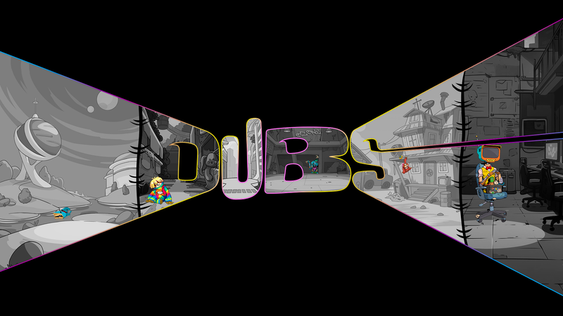 Visual exploration of DUBS logo