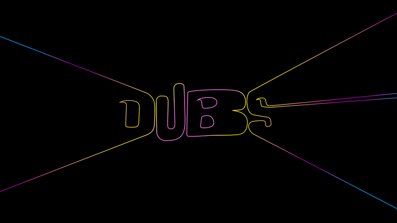 Visual exploration of DUBS logo