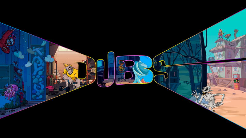 Visual exploration of DUBS logo
