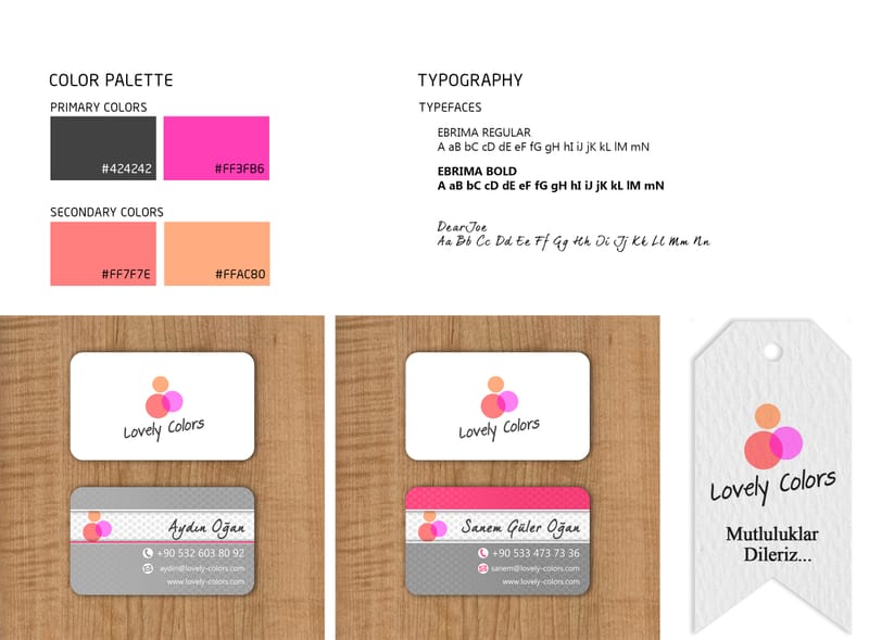 Lovely Colors — Brand Identity & Print Production System