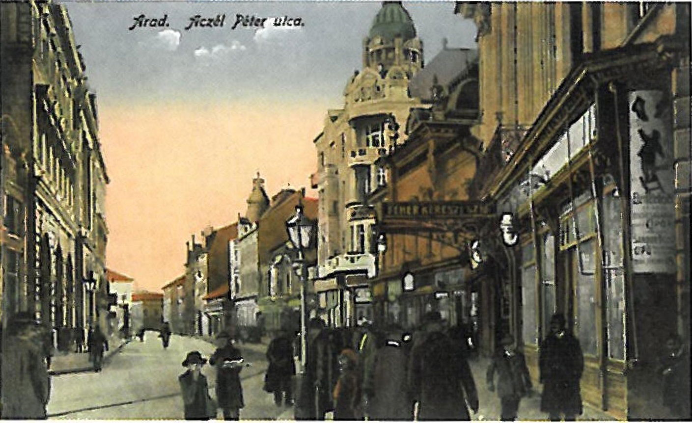 Hotel Crucea Alba Arad 1900