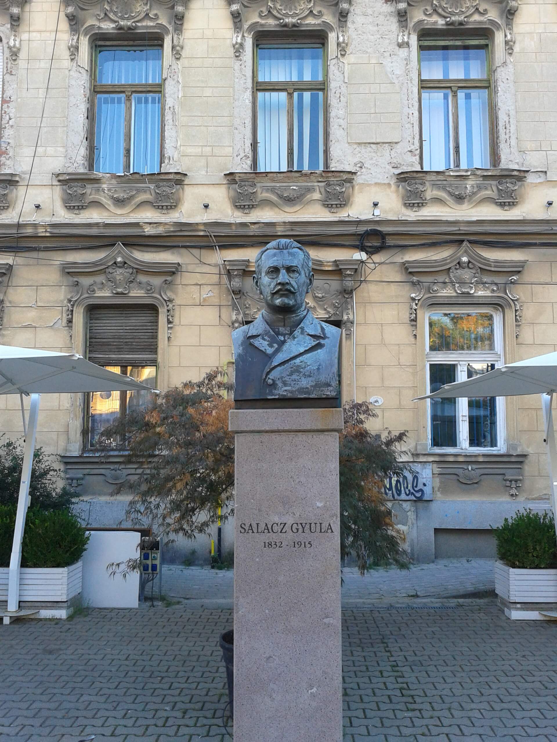 Bust Salacz Gyula Arad 2018