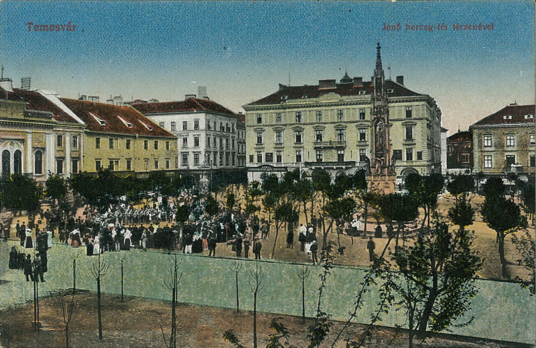 piata eugeniu de savoya timisoara