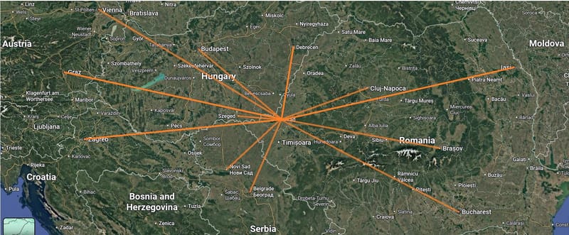 Arad földrajzi elhelyezkedésének előnyeinek megértése
