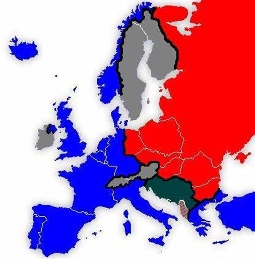 Europa-cortina de fier