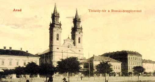 Old orthodox cathedral from Arad