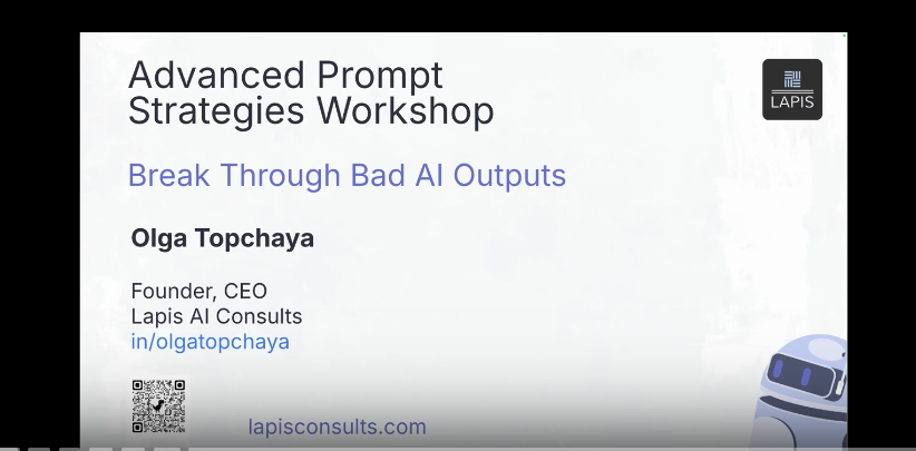 Advanced Prompt Strategies: Break Through Bad AI Outputs with Meta Prompts, Self-Reflection & More