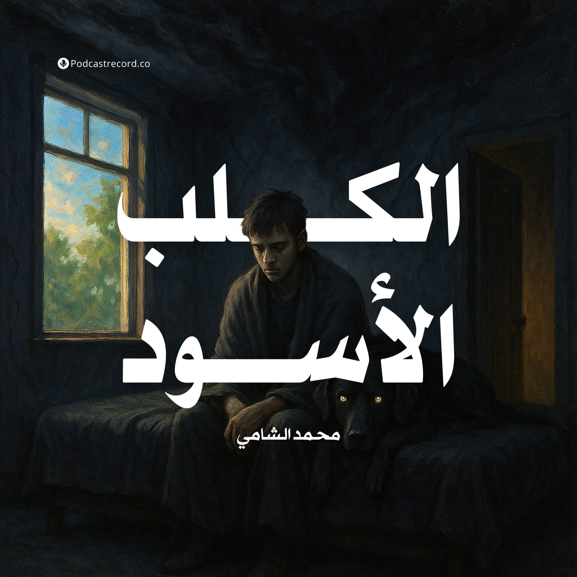 الكلب الأسود