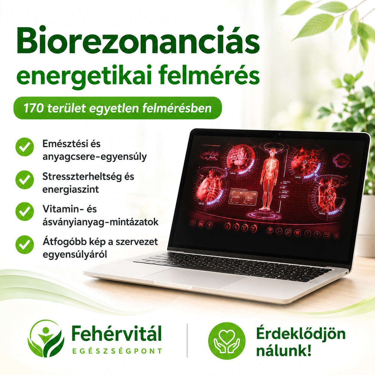 🌟 Kvantumrezonanciás Mágneses Analizátor & Frekvenciaterápiás wellness eszköz – Próbálja ki nálunk!