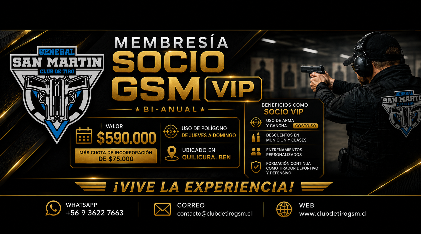 MEMBRESIA VIP BI-ANUAL