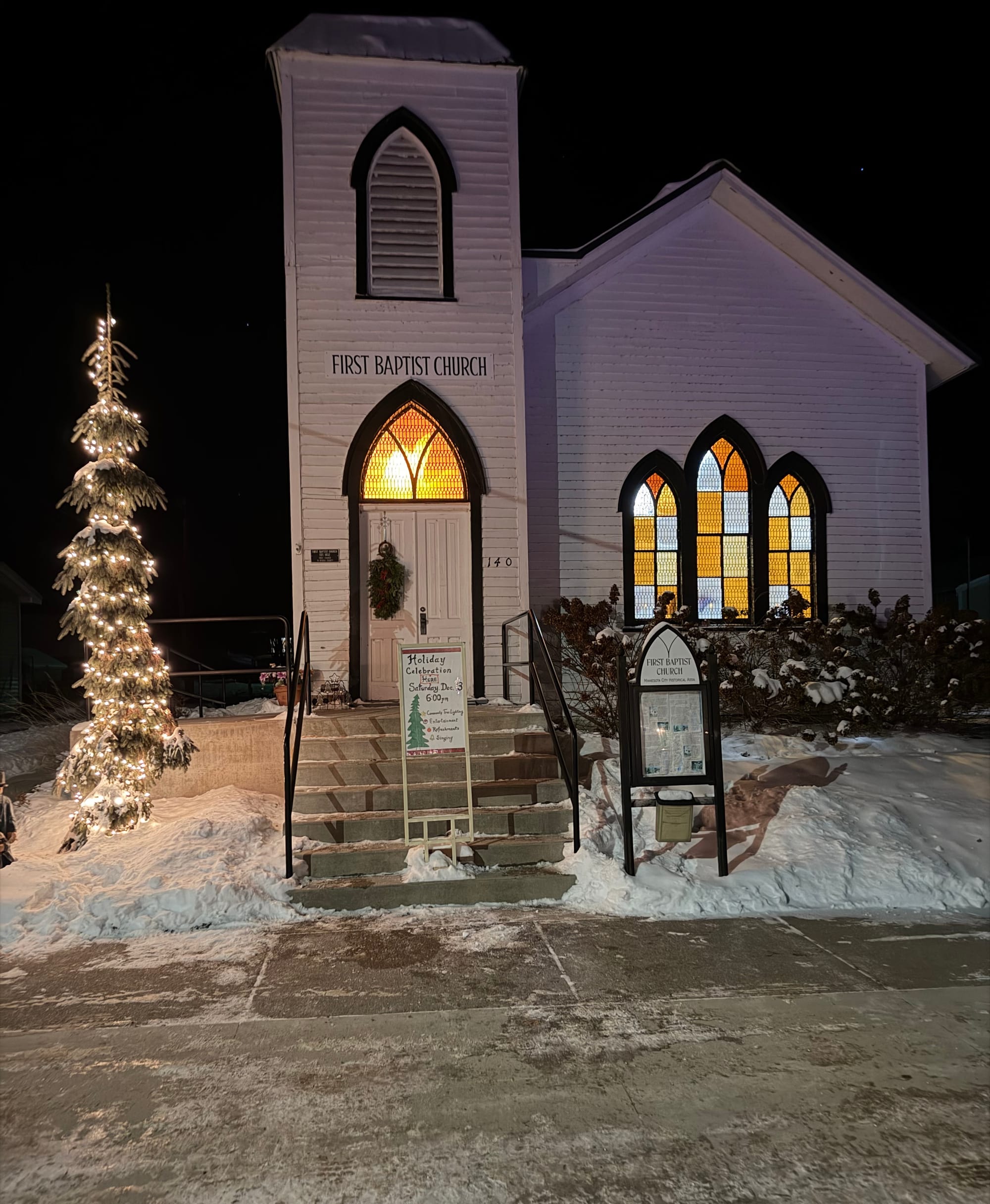 MCHA Tree Lighting and Caroling Event 2025