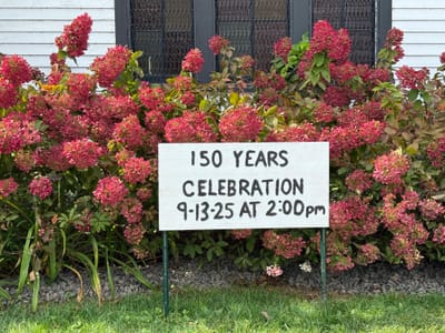 150th Anniversary First Baptist Church