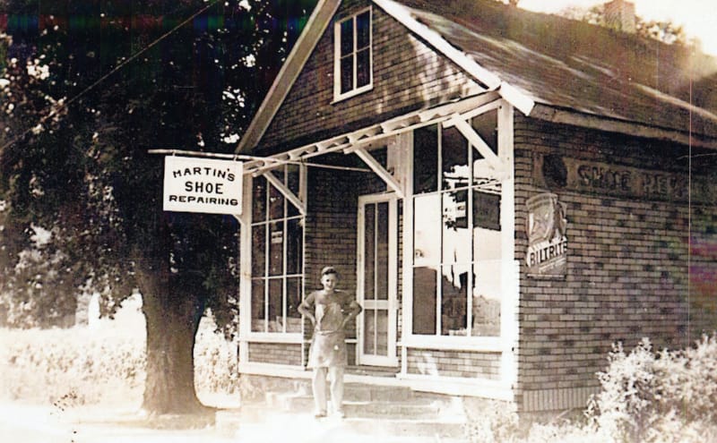 Martin's Shoe Repair 1940's-1950's