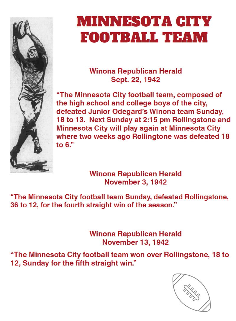 Minnesota City Football Team