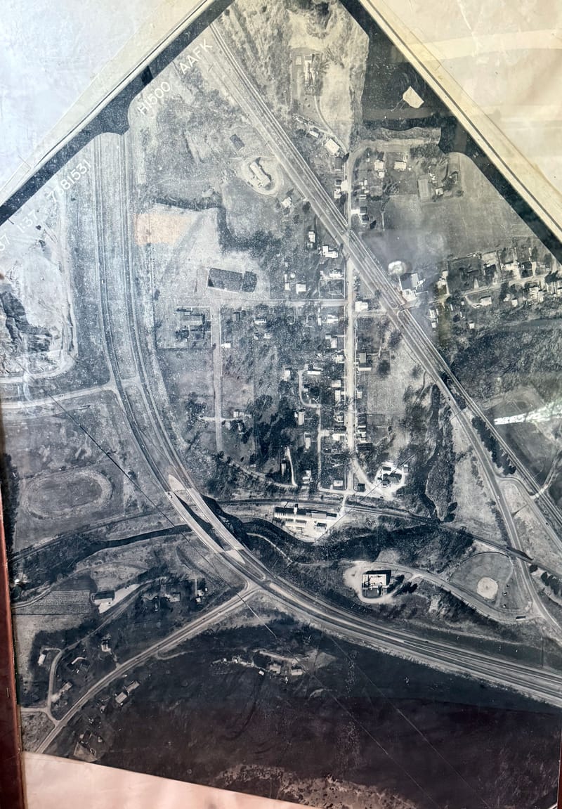 Cropped image of 1987 Minnesota Aerial Photo