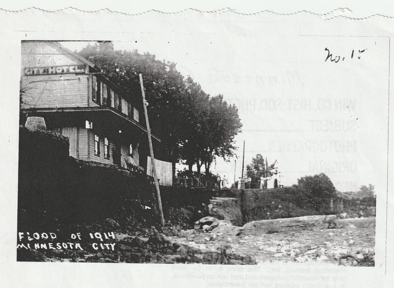 1914 Flood City Night Club and Bridge