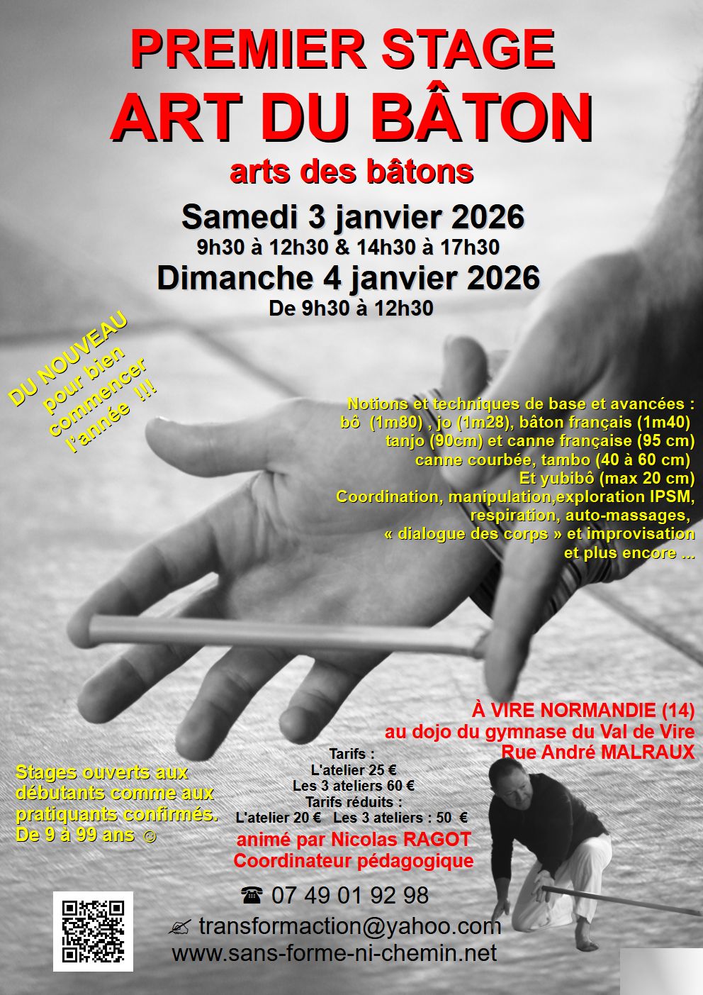 LES STAGES "ART DU BÂTON"