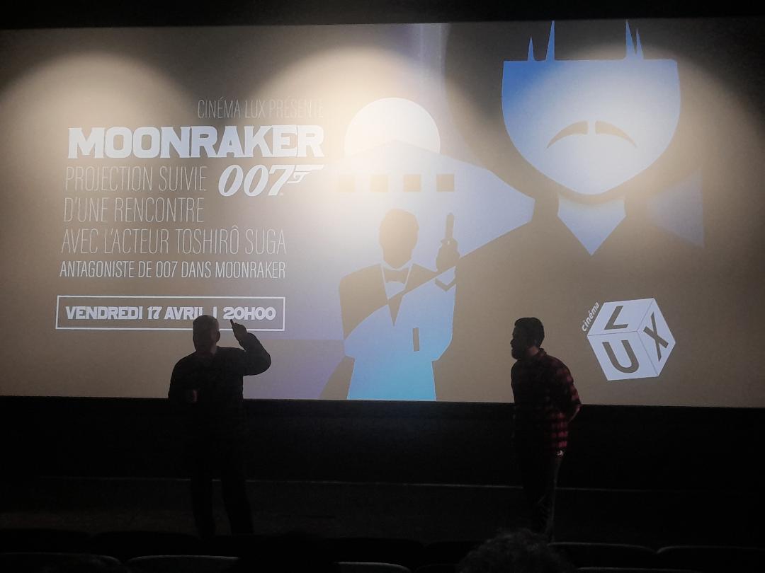 Séance Moonraker, pot et échange avec Toshirô