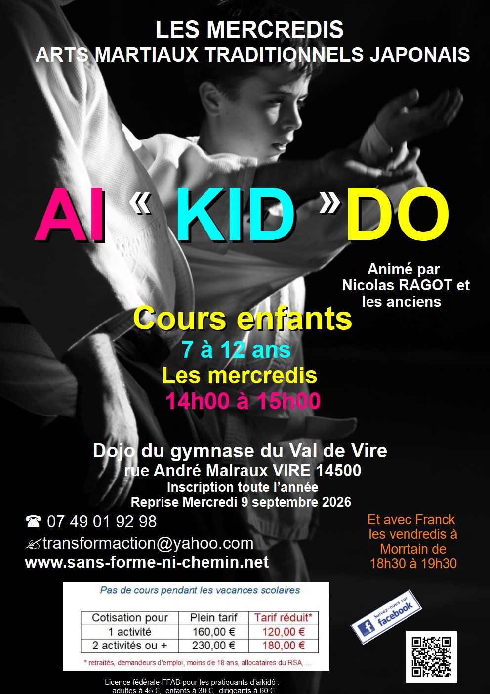 COURS aikido pour les enfants