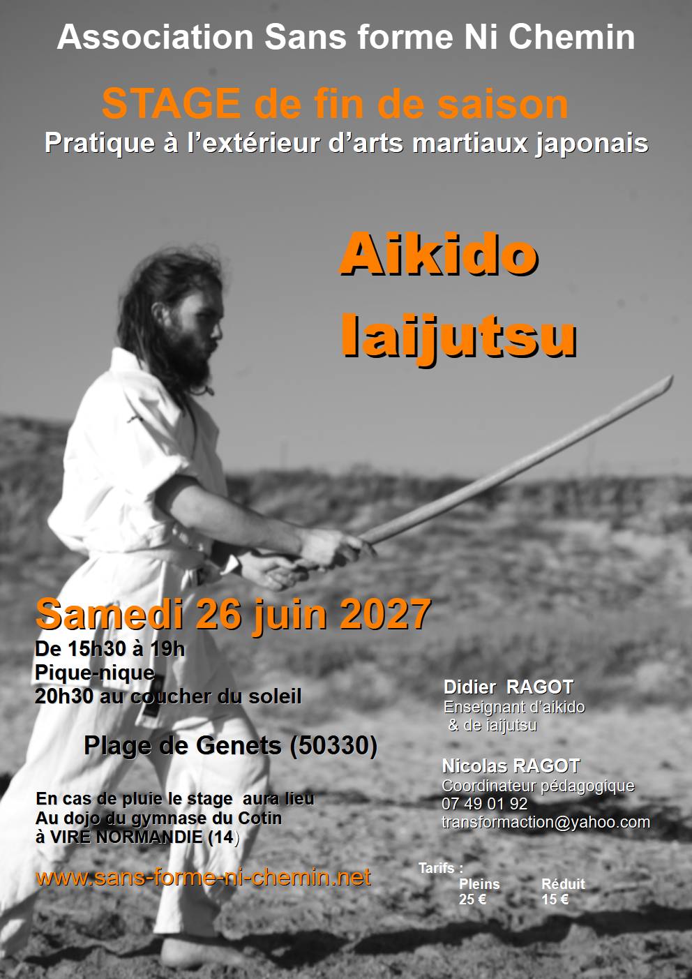 Stages de fin de saison Arts martiaux - Genêts (50) rdv samedi 26 juin 2027