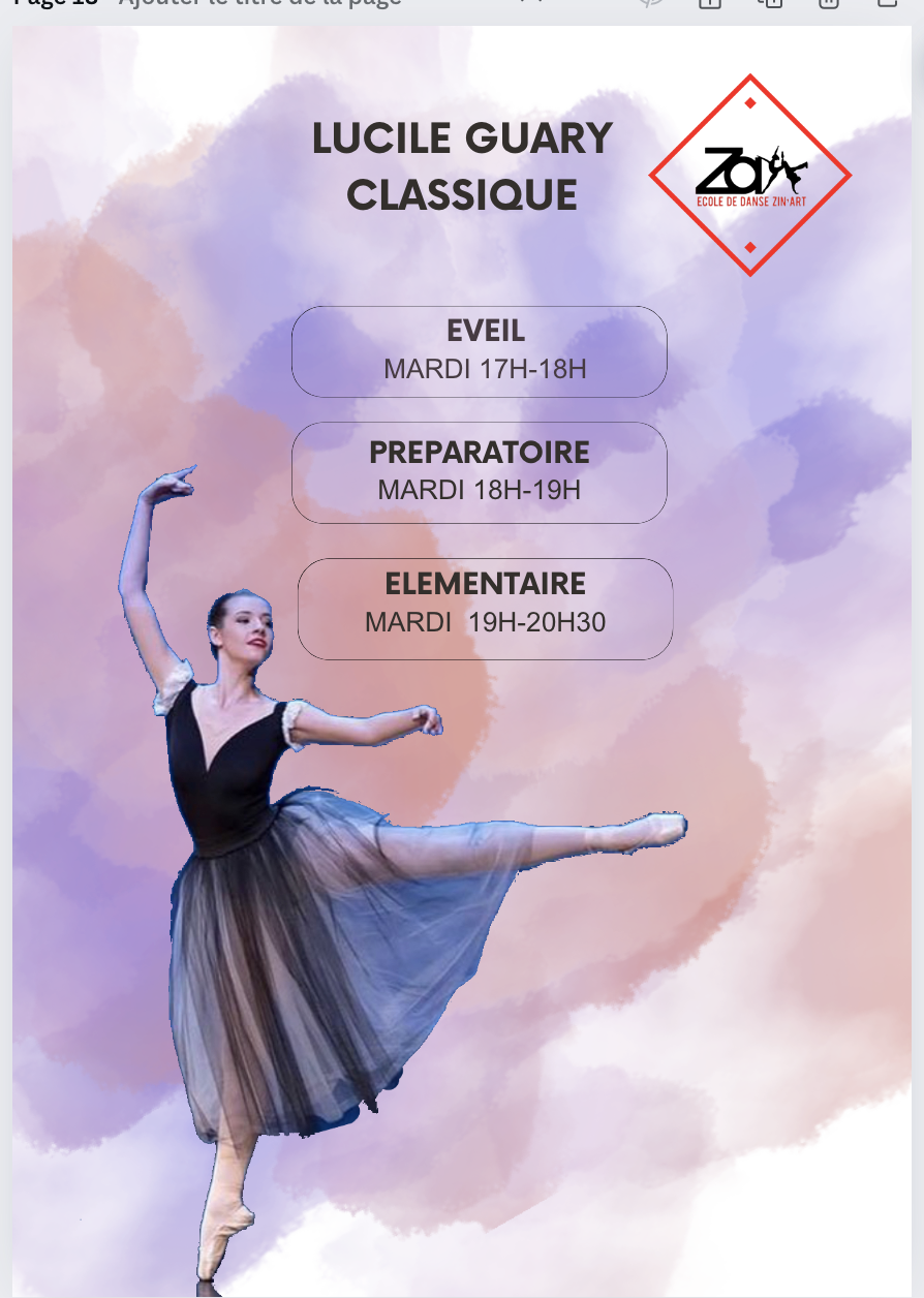 PLANNING ET TARIFS 2024-2025