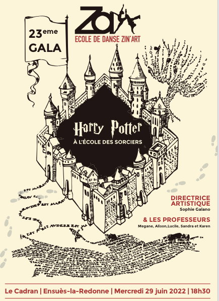 GALA 2023 HARRY POTTER A L'ECOLE DES SORCIERS