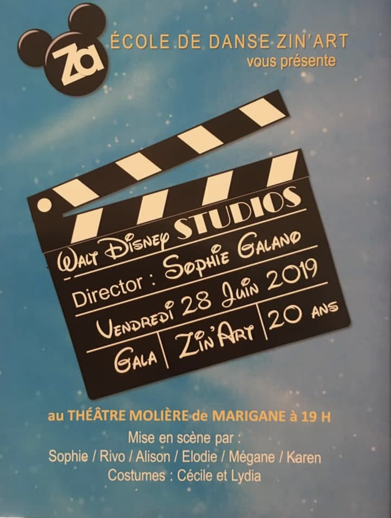 GALA 2019 DISNEY L'ECOLE FETE SES 20ANS