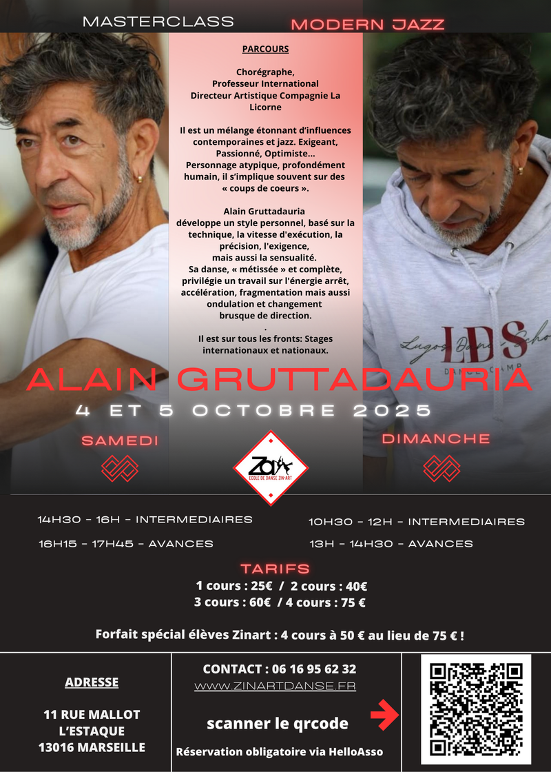 master class Alain Gruttadauria