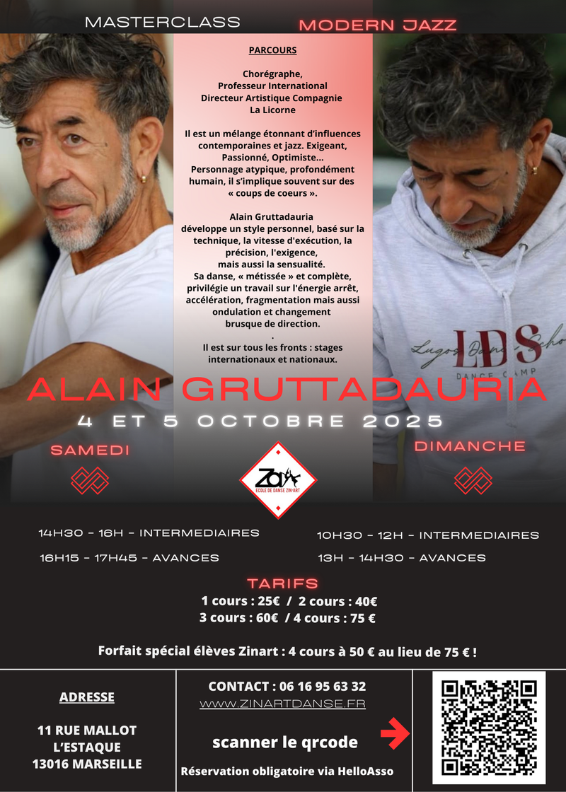 MASTER CLASS ALAIN GRUTTADAURIA