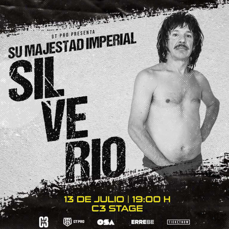 Su Majestad Imperial Silverio dará concierto en el C3 Stage de Guadalajara y no te lo puedes perder