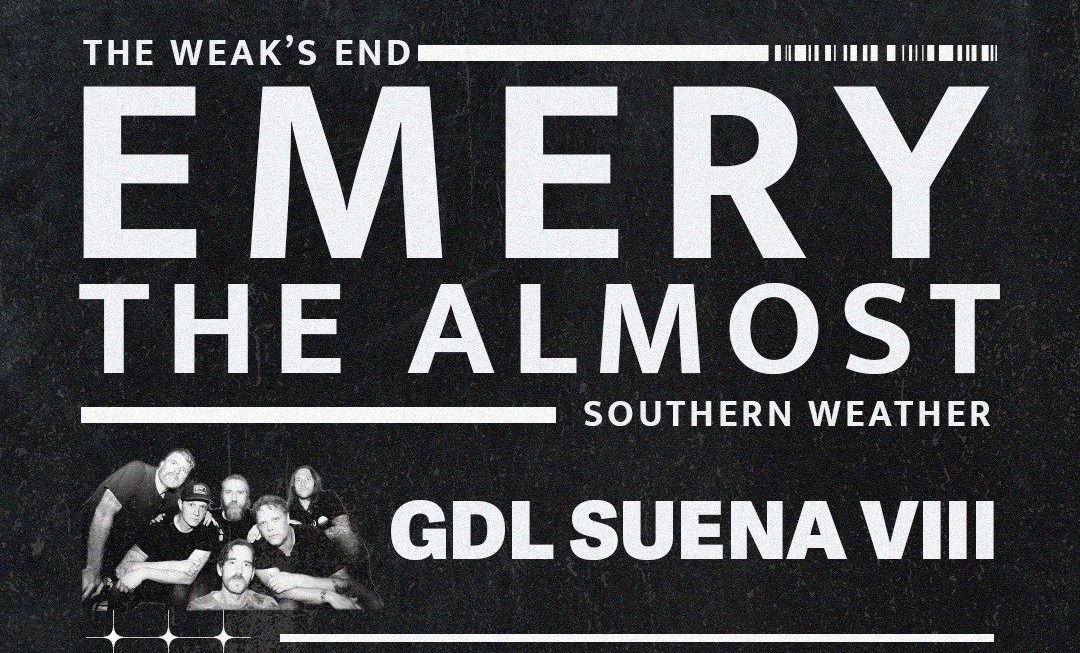 Regresa GDL Suena con octava edición que presentará a Emery y The Almost en C3 Stage