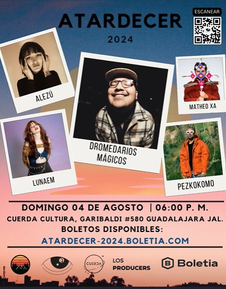 Entrevista: Alezú, Lunaem y Matheo XA están listos para el Atardecer Fest este 4 de agosto