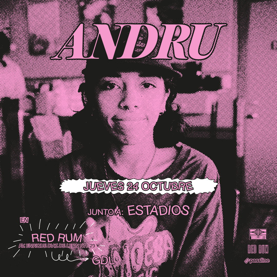 Una noche de nostalgia y amor: Andru y Estadios en el foro Red Rum de Guadalajara