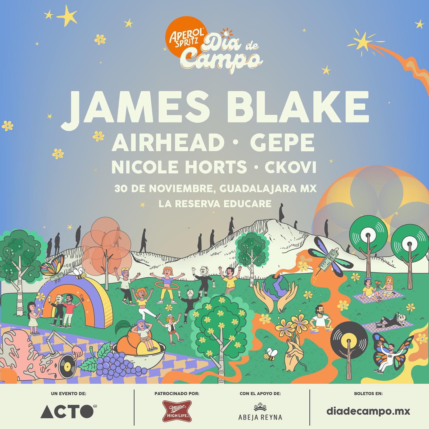 Festival Aperol Spritz Día de Campo celebra tercera edición encabezada por James Blake