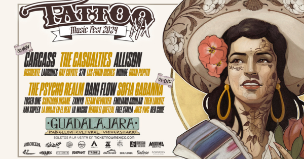 Tattoo Music Fest MX 2024: arte, tatuajes y música regresan a Guadalajara