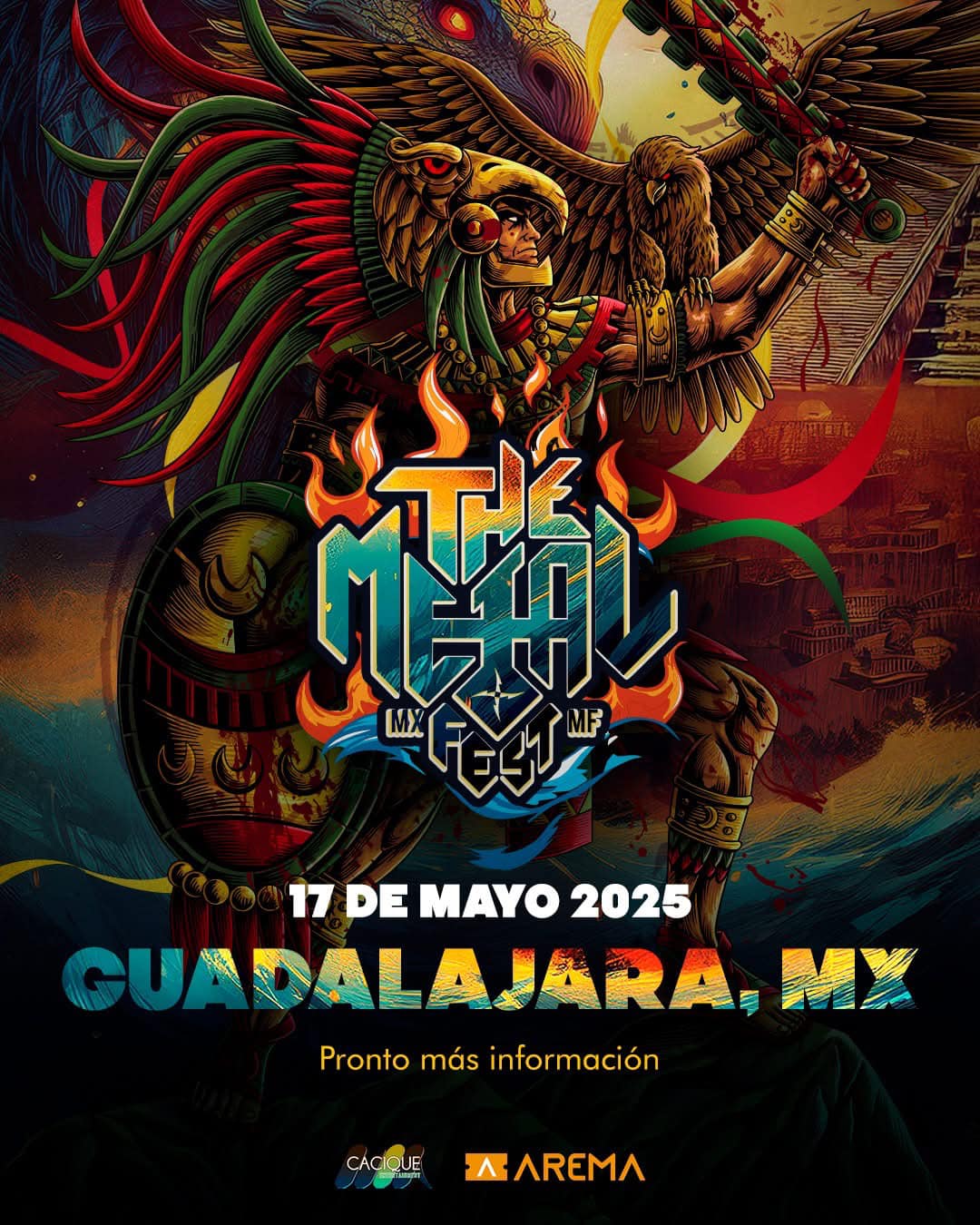 The Metal Fest 2025: El rugido del metal se desata en Guadalajara