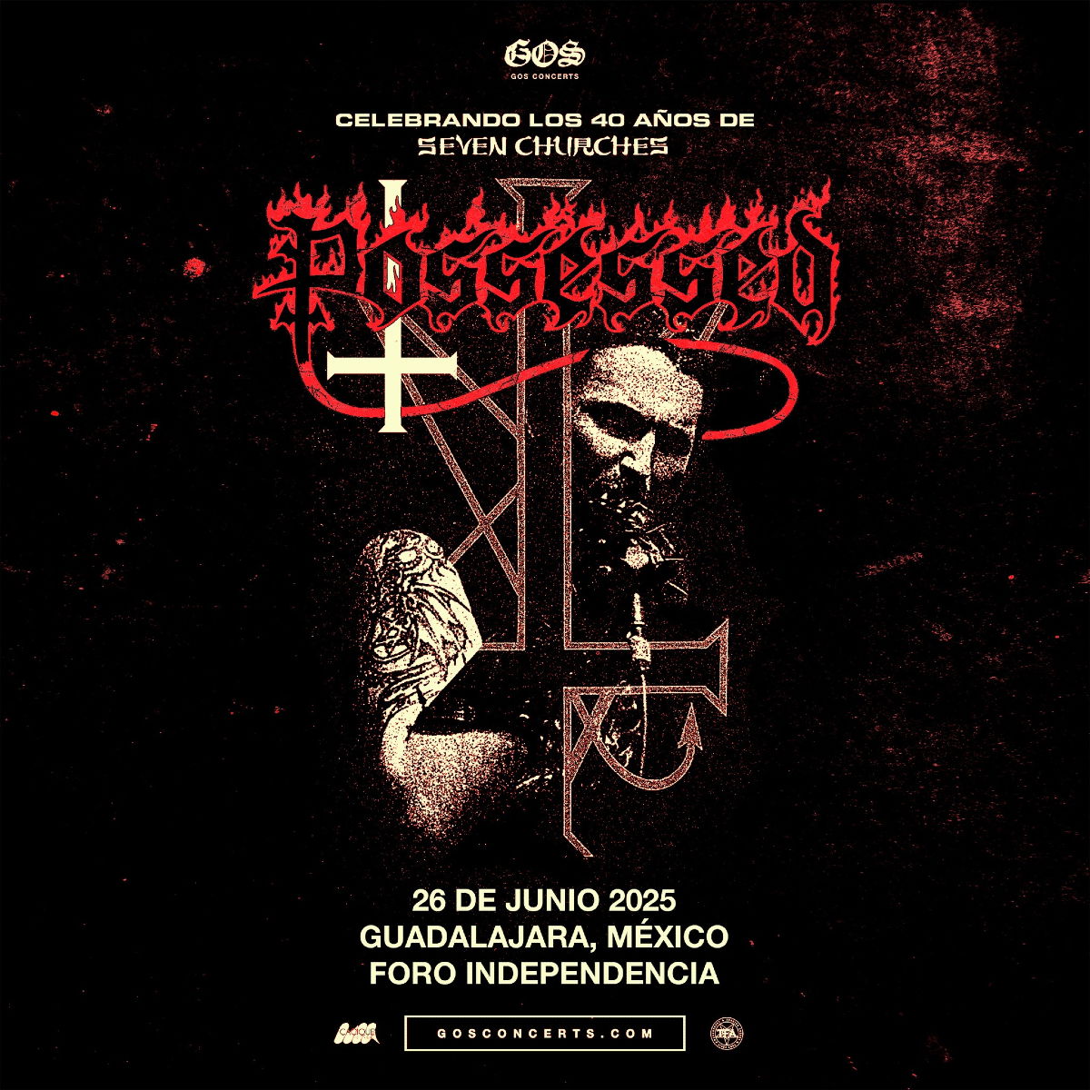 Possessed desatará su furia en Guadalajara este 26 de junio