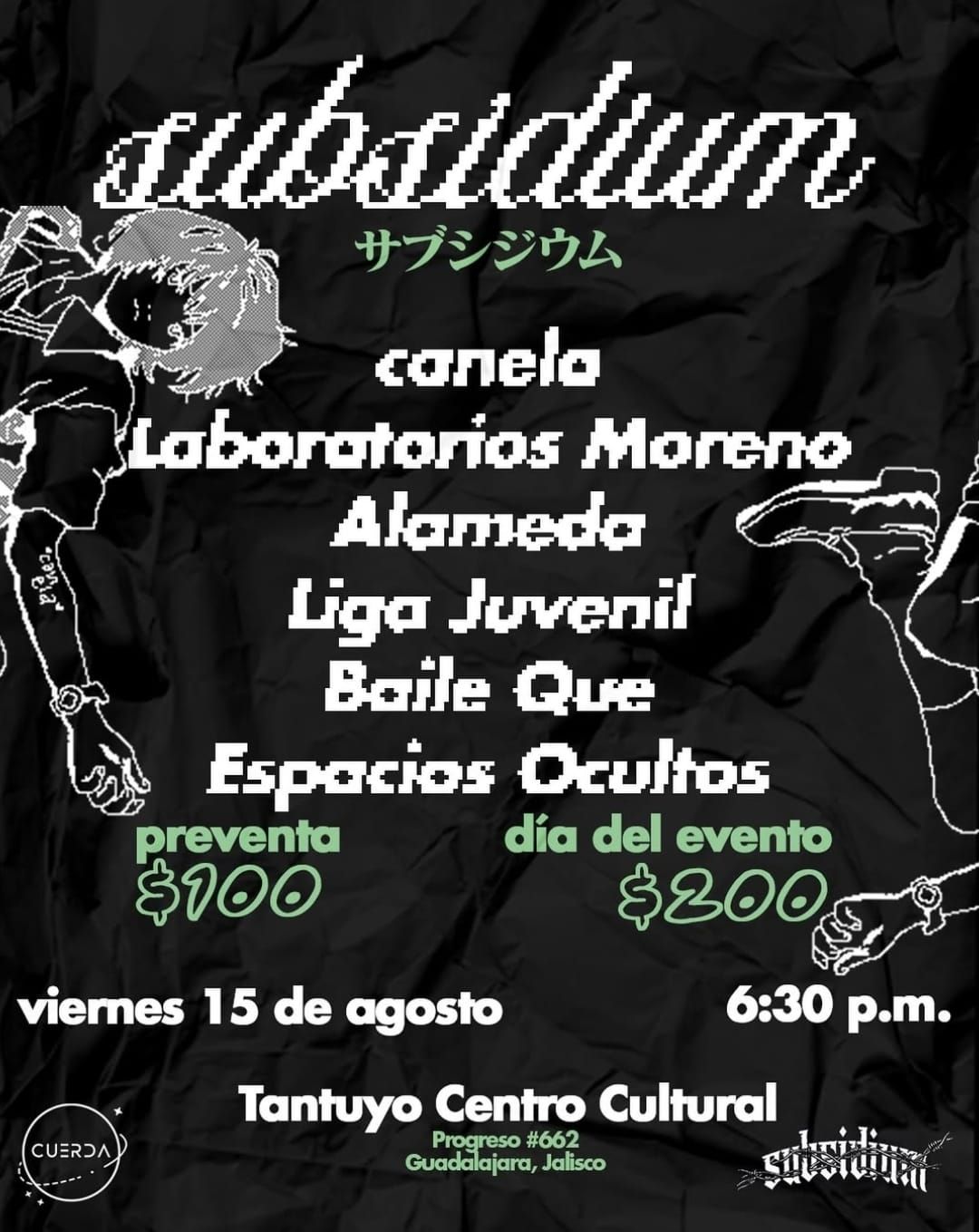 Seis Proyectos, Una Noche: El Tantuyo vibra el 15 de Agosto