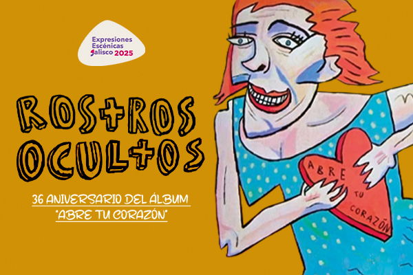 No sólo con el Doc. Puedes viajar en el tiempo, prepárate para ir a los 80’s con el concierto de Rostros Ocultos en Guadalajara.