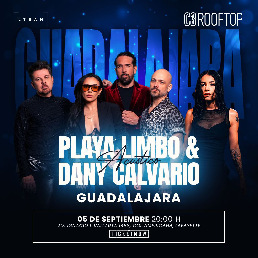 Prepárate para demostrar que “El eco de tu voz” aún nos eriza la piel, con Playa Limbo y Dany Calvario