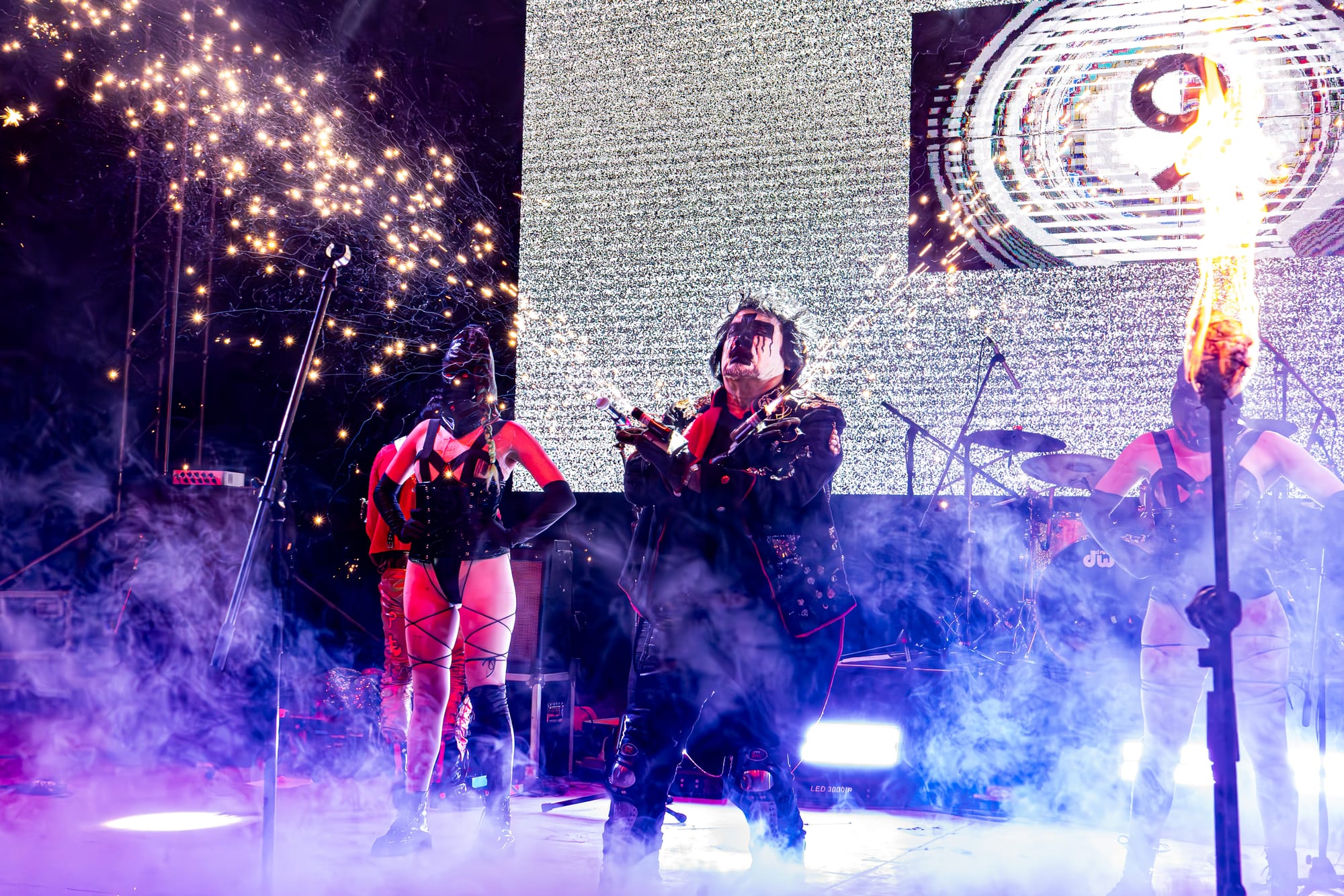 Noche de rock y pizza en la Concha Acústica