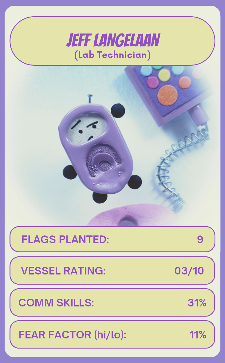 Spacekins "Top Trumps" Cards.