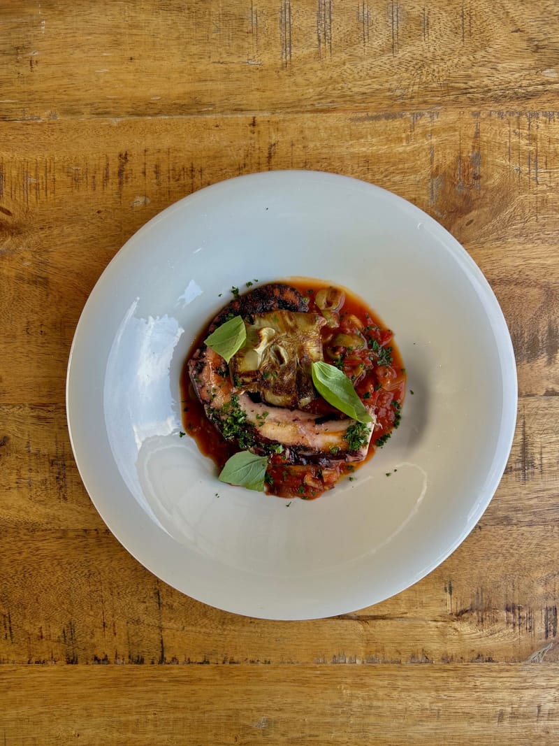 Pulpo a la plancha ''alla luciana''