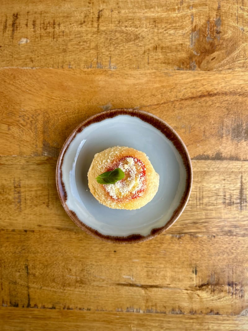 Pizzas fritas una unidad