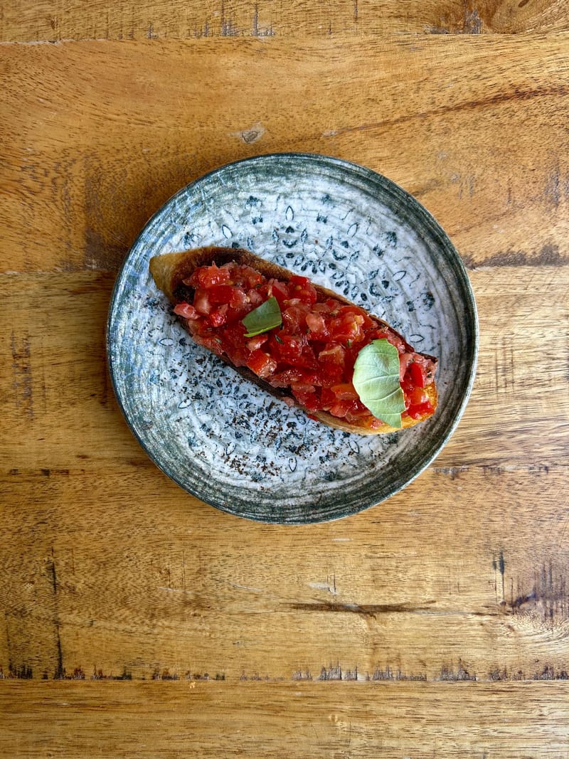 Bruschettas una unidad