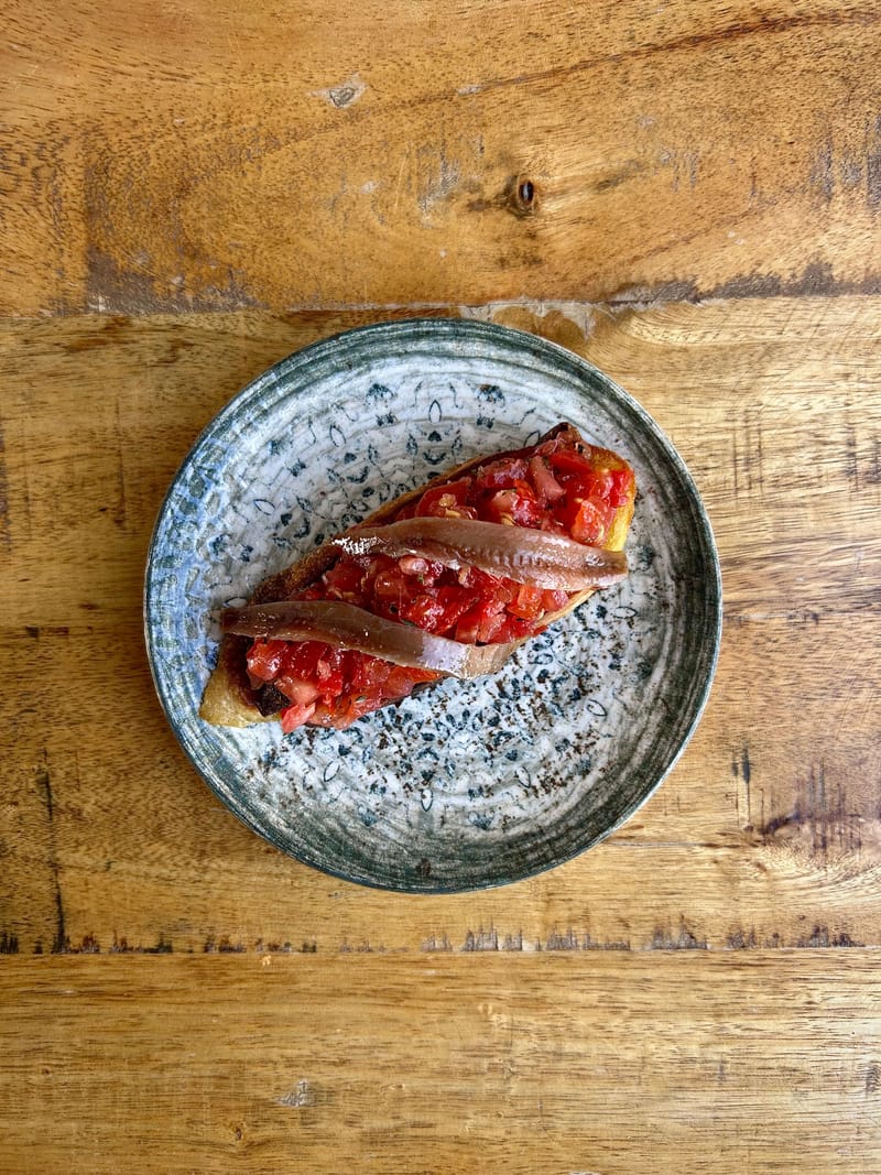 Bruschetta nduja