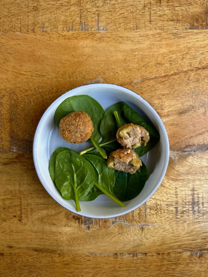 Olive all'ascolana dos unidades